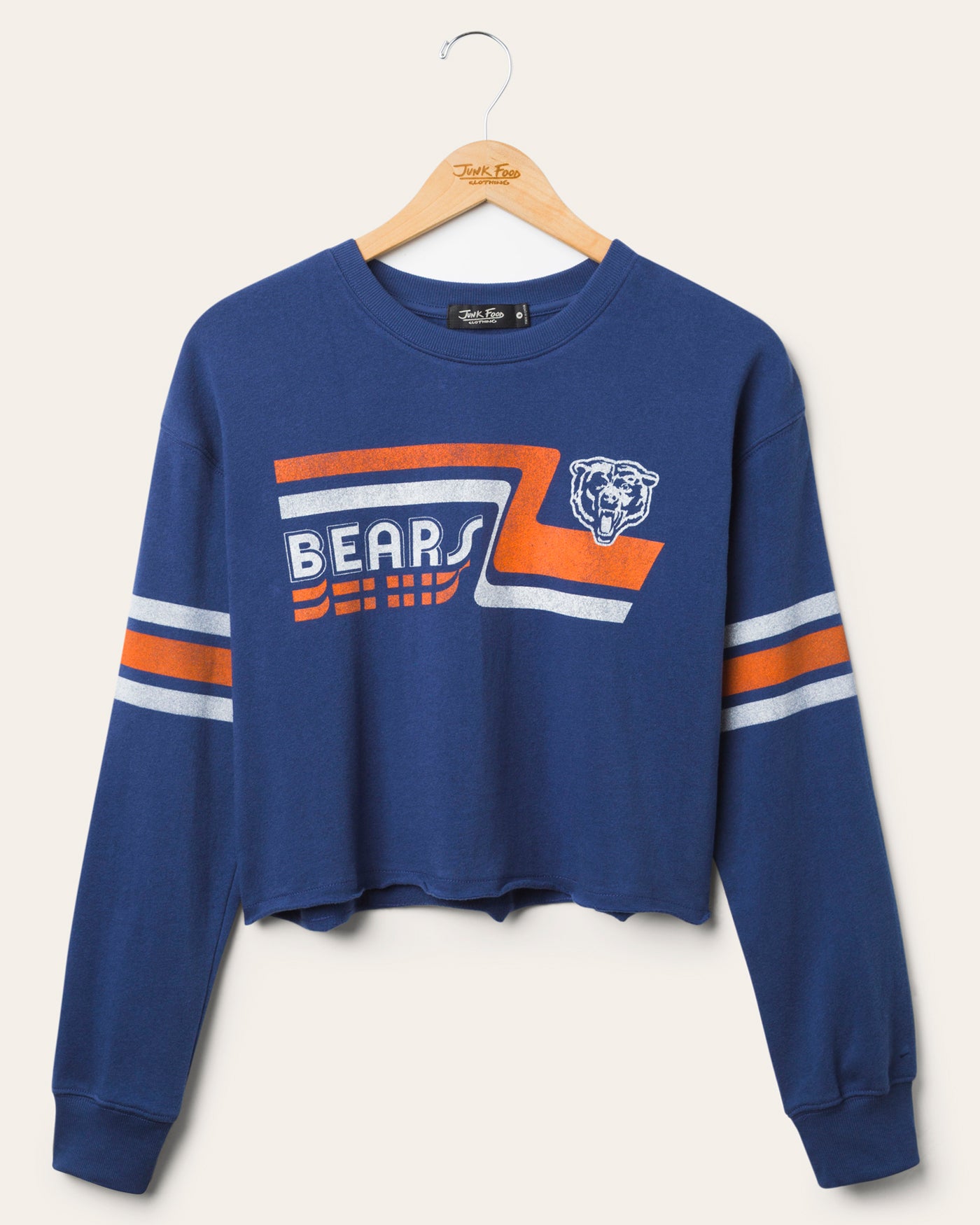 Women's Chicago Bears Retro Crop Fleece – Junk Food Clothing