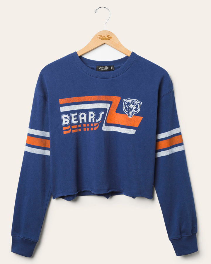 Women's Chicago Bears Retro Crop Fleece