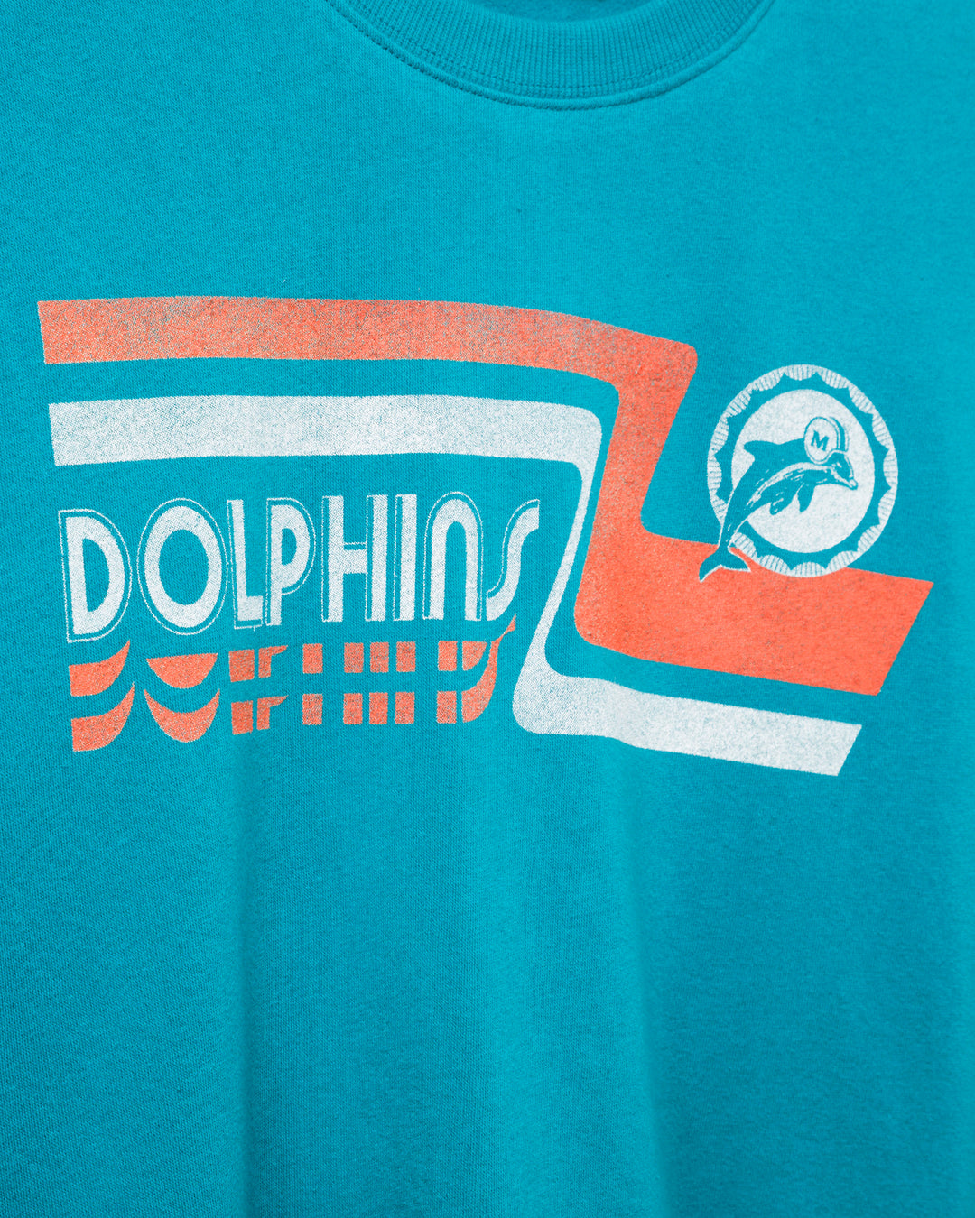 Women's Miami Dolphins Retro Crop Fleece