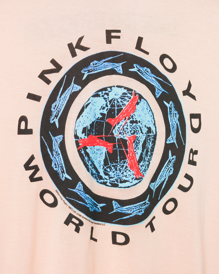 Women's Pink Floyd Circle Vintage Tissue Tank