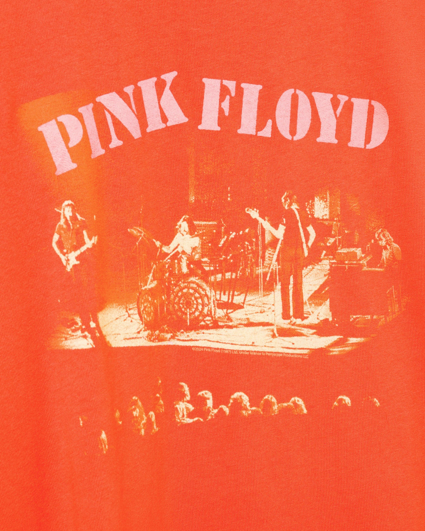 Women's Pink Floyd On Stage Vintage Tee – Junk Food Clothing