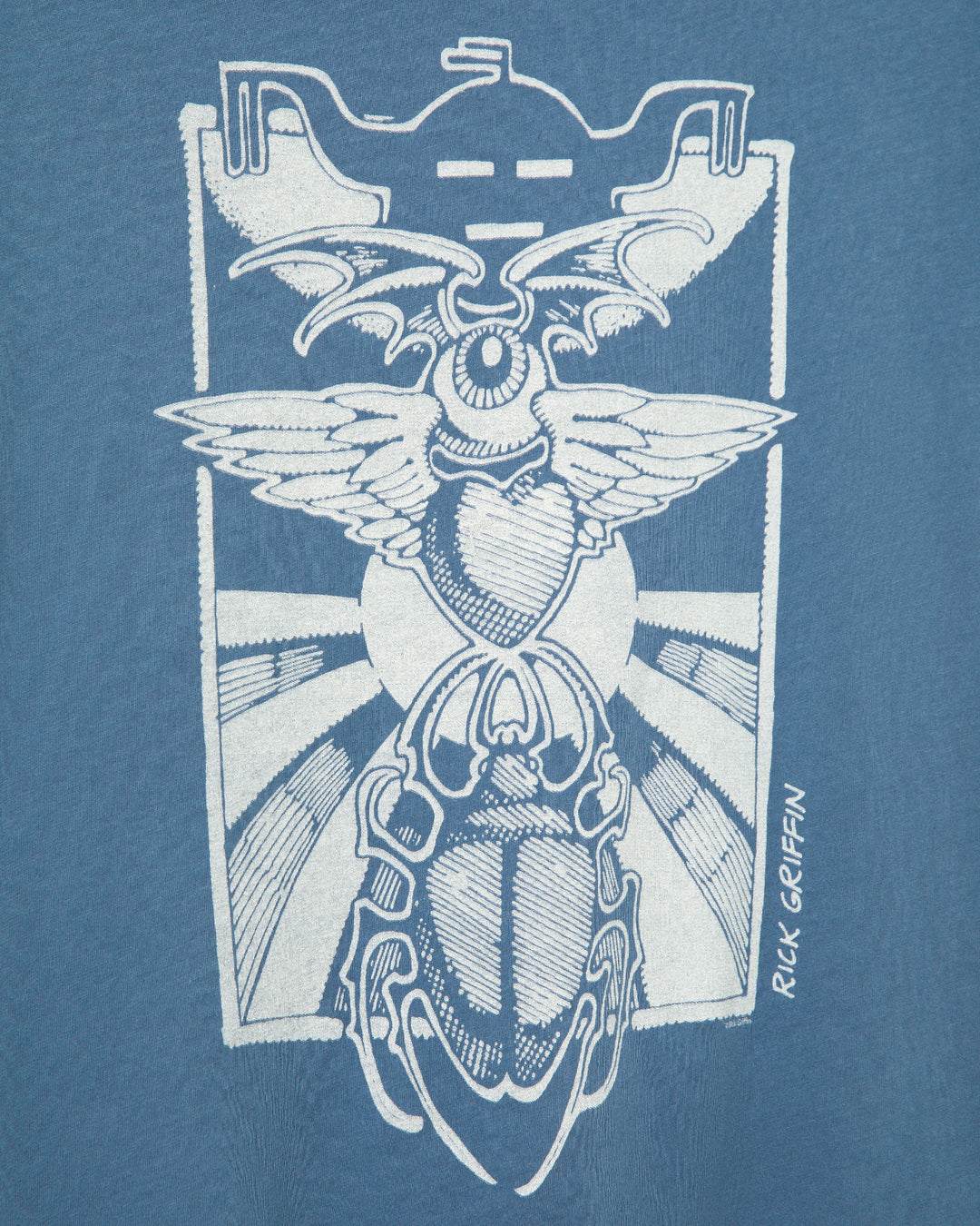 Women's Rick Griffin Eye Heart Beetle Easy Tee