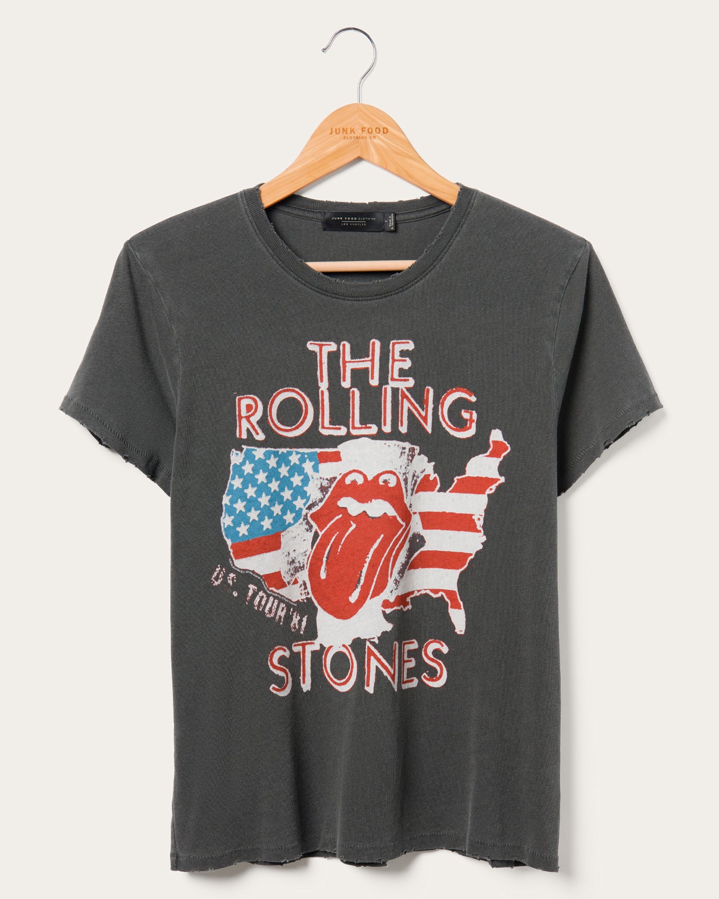 メイドウォーン　The Rolling Stones レディースTシャツ The Rolling Stones Tee - Tan – Feature