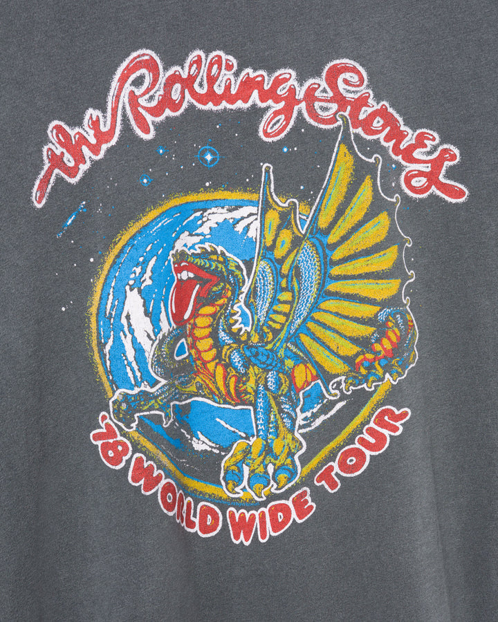 Women's Rolling Stones '78 World Wide Tour Vintage Tee