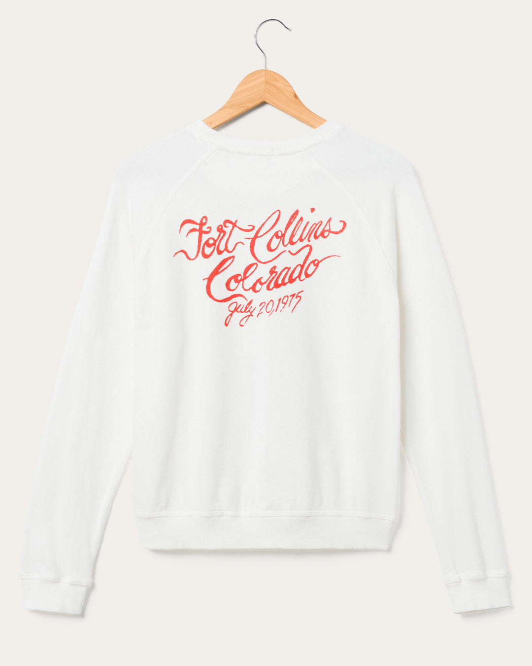 Women's The Rolling Stones Fort Collins Colorado Fleece Raglan