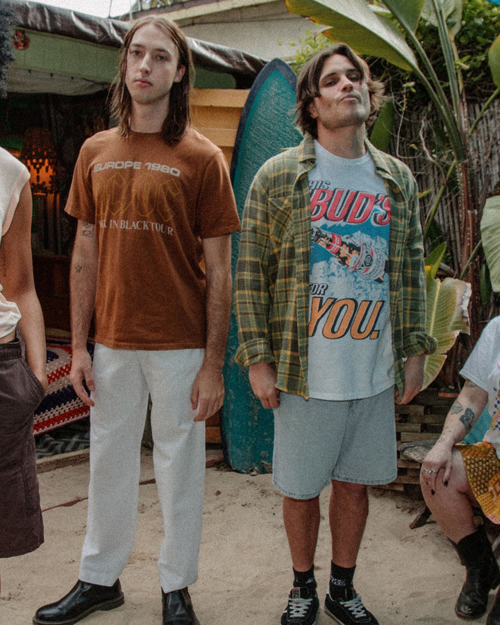 AC/DC Europe Tour Vintage Tee