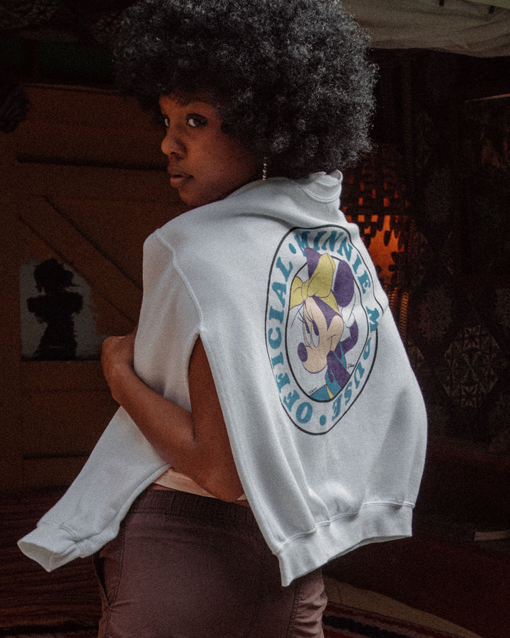 Minnie Circle Pose Flea Market Fleece