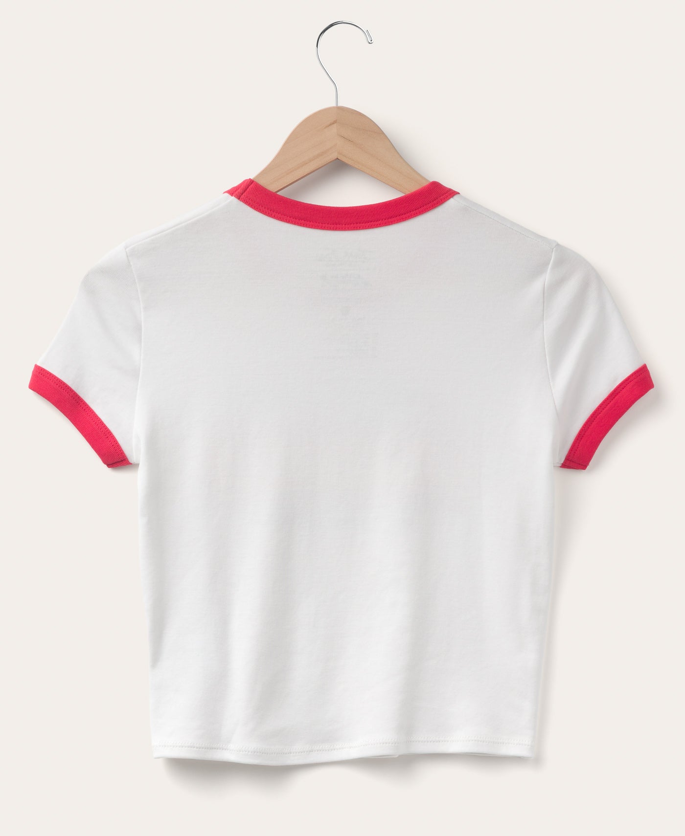 Women's F1 Stripe Ringer Baby Tee – Junk Food Clothing