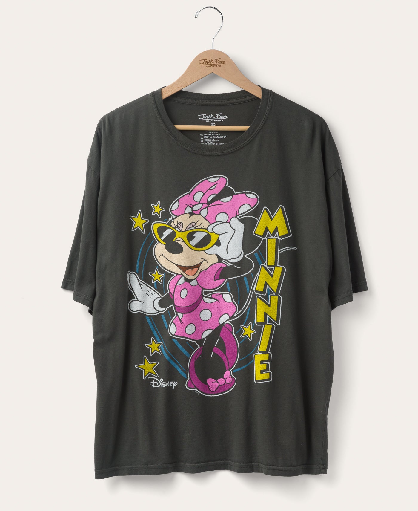 Women's Minnie Mouse Superstar Oversized Tee – Junk Food Clothing