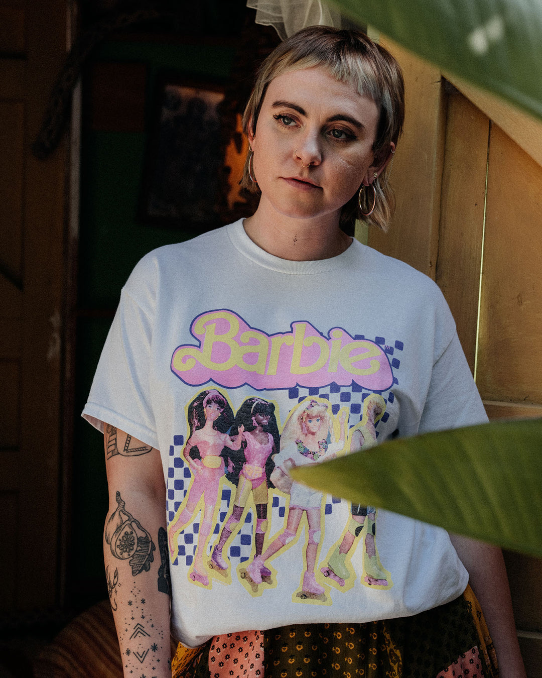 Women's Rollerblading Friends Barbie Flea Market Tee