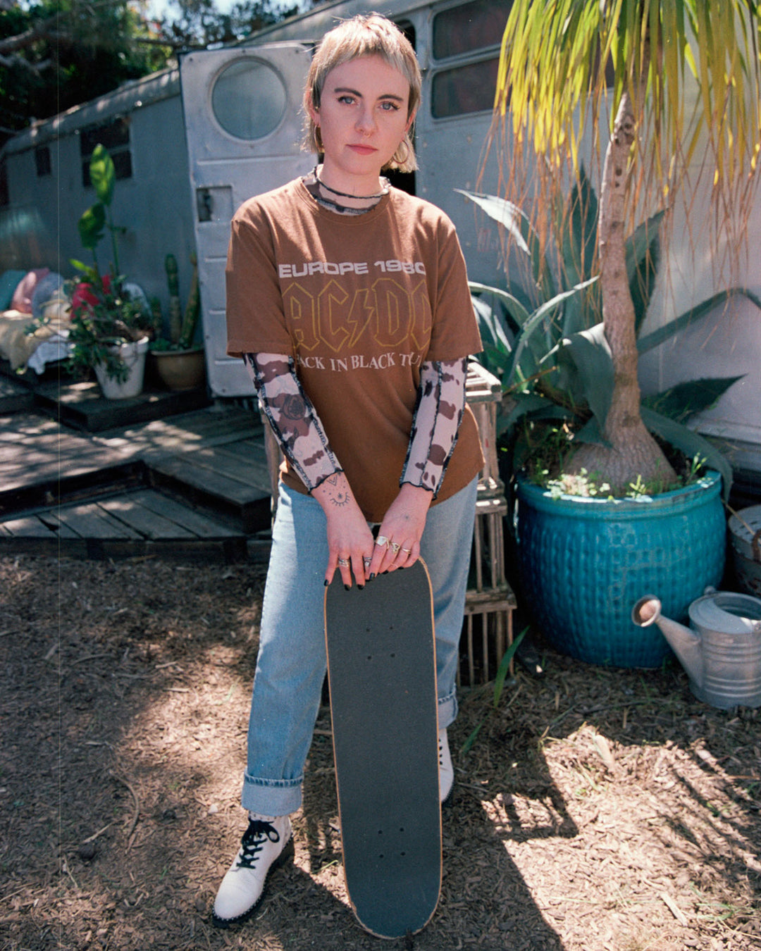 AC/DC Europe Tour Vintage Tee