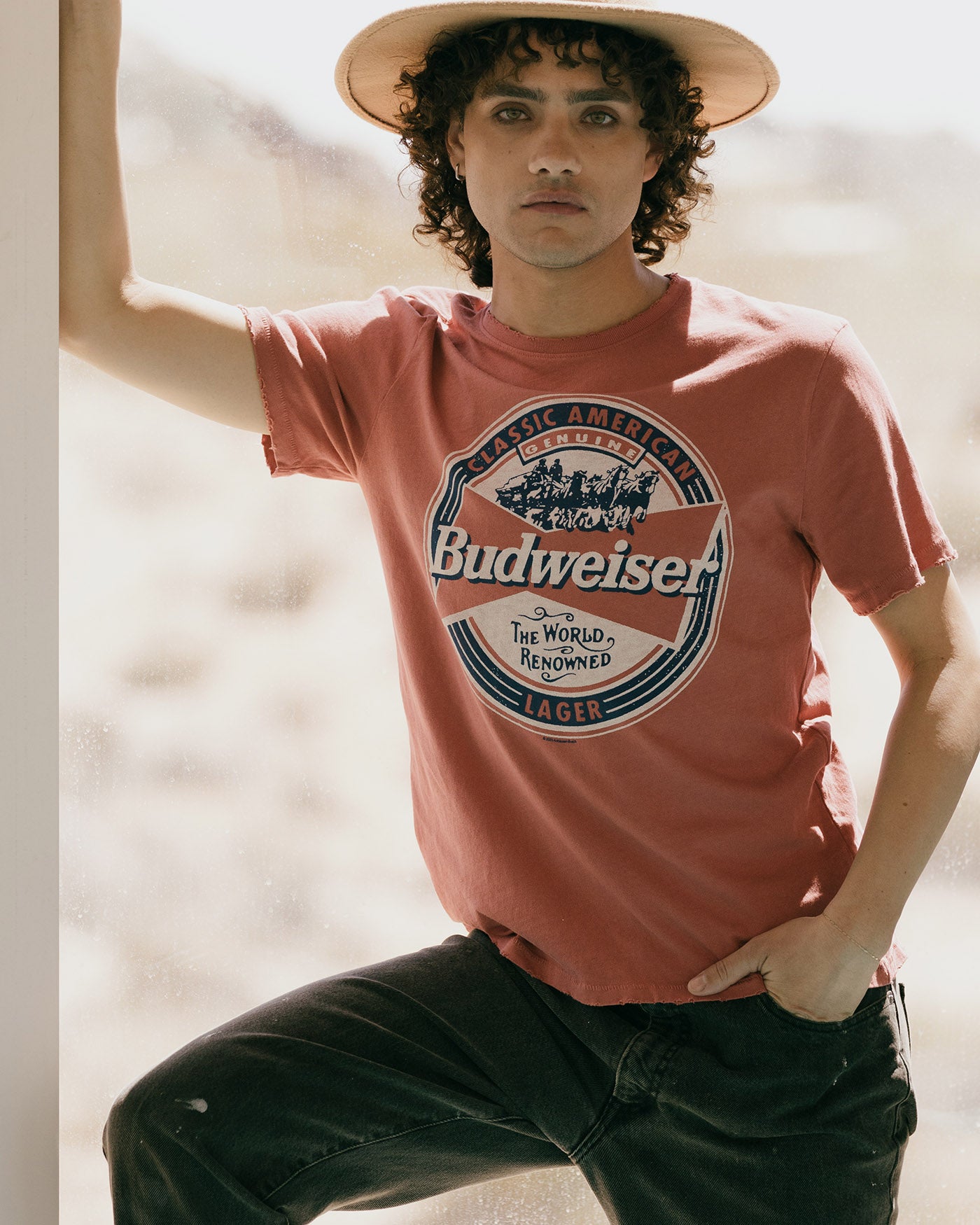 Budweiser Classic American Vintage Tee – Junk Food Clothing