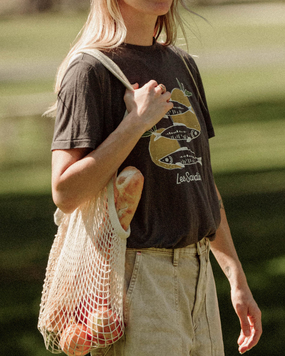 Women's Les Sardines Vintage Tissue Tee