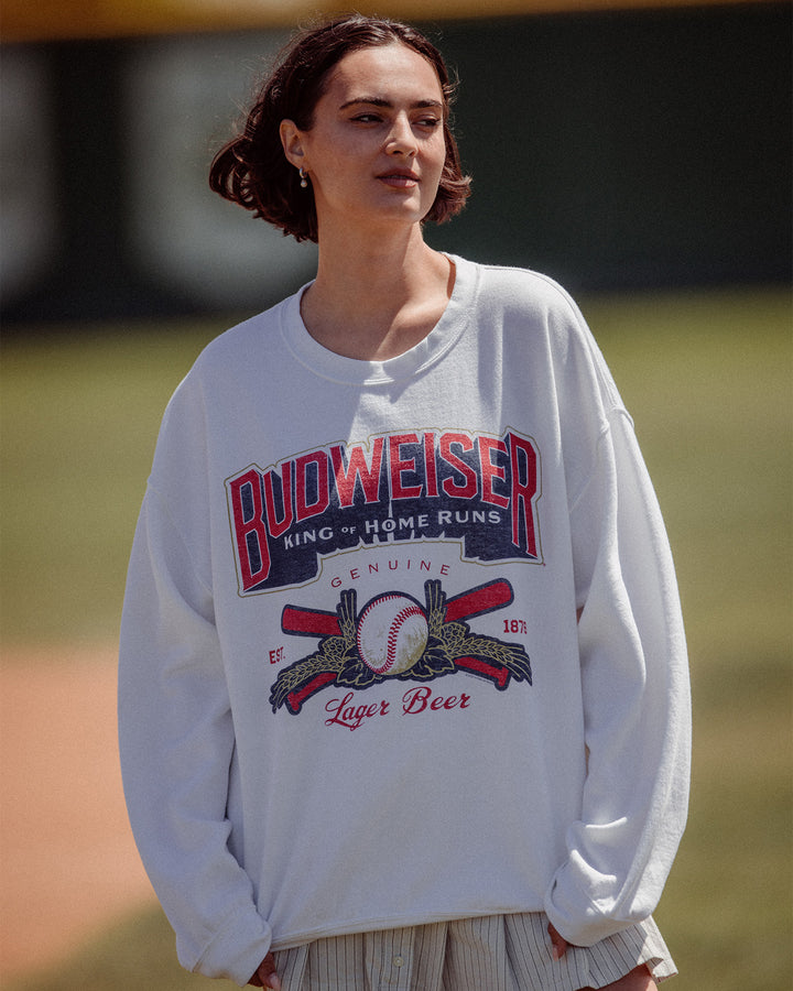 Budweiser King of Homeruns Flea Market Fleece