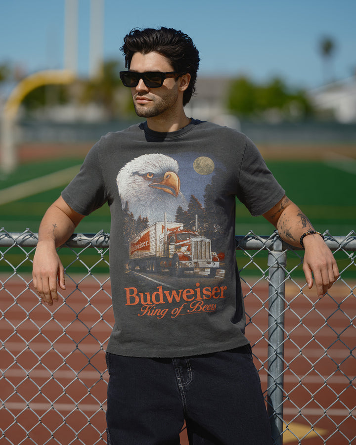 Budweiser Semi Truck Vintage Tee