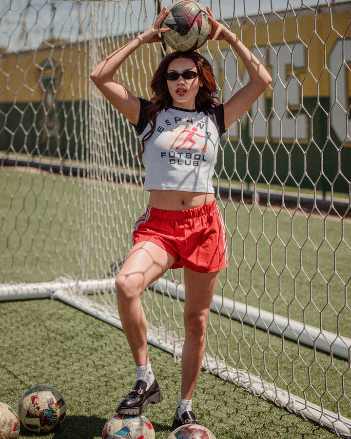 Women's España Futbol Club Baby Raglan Tee