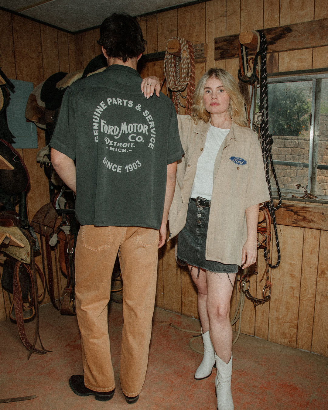 Ford Mustang Camp Shirt