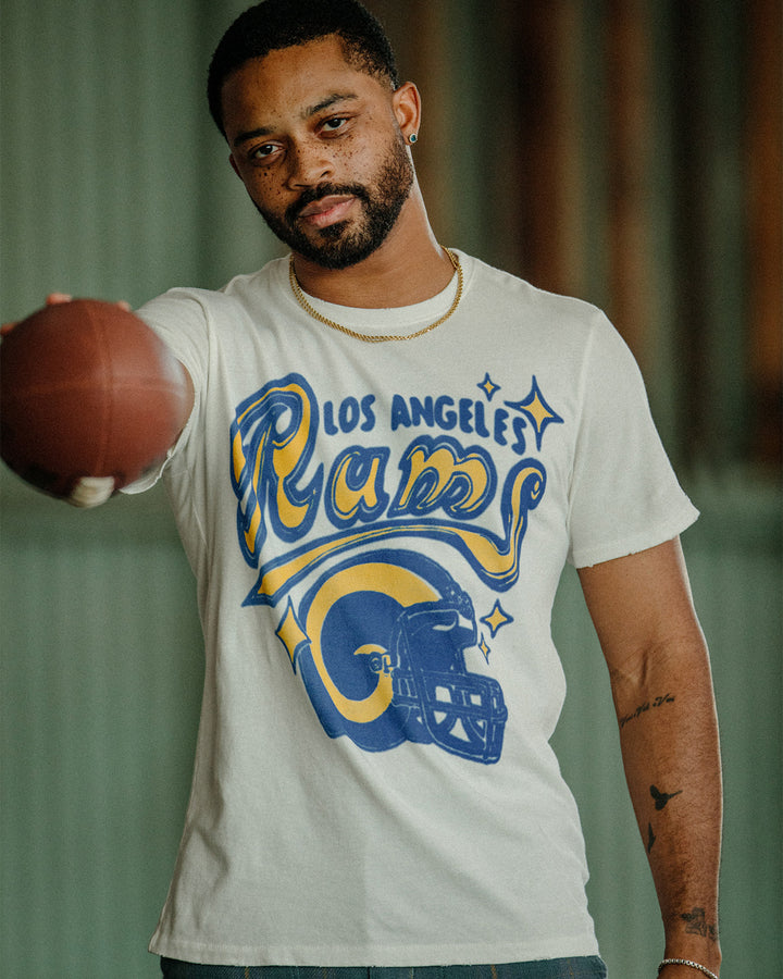 Los Angeles Rams Graffiti Vintage Tee