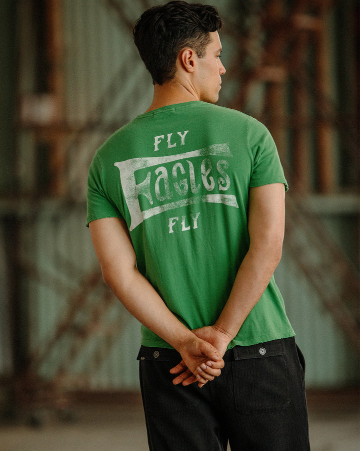 Philadelphia Eagles Fly Vintage Destroy Tee