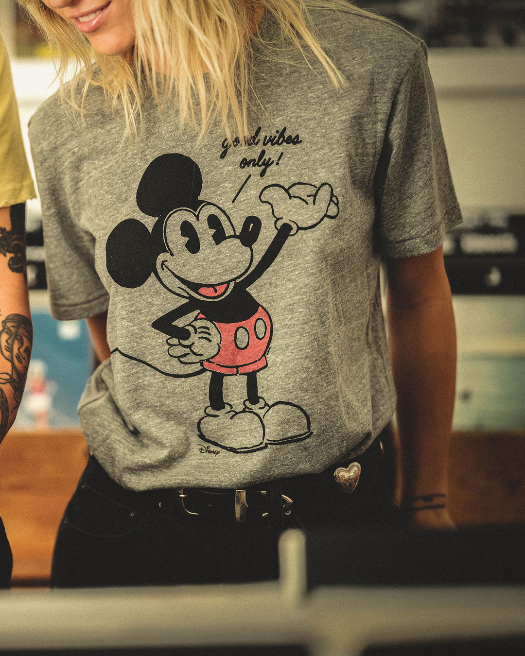 Women's Mickey Good Vibes Only Original Tee