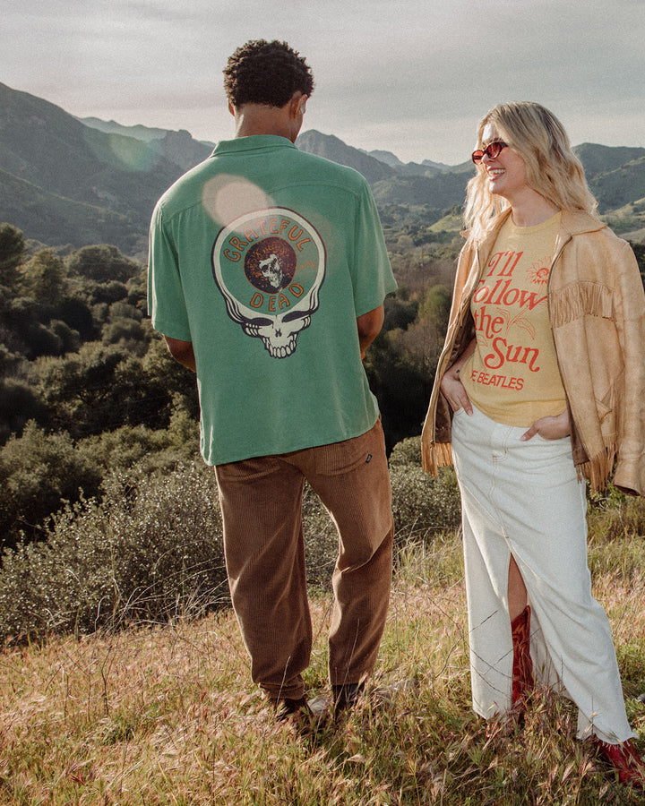 Grateful Dead Skull Camp Shirt