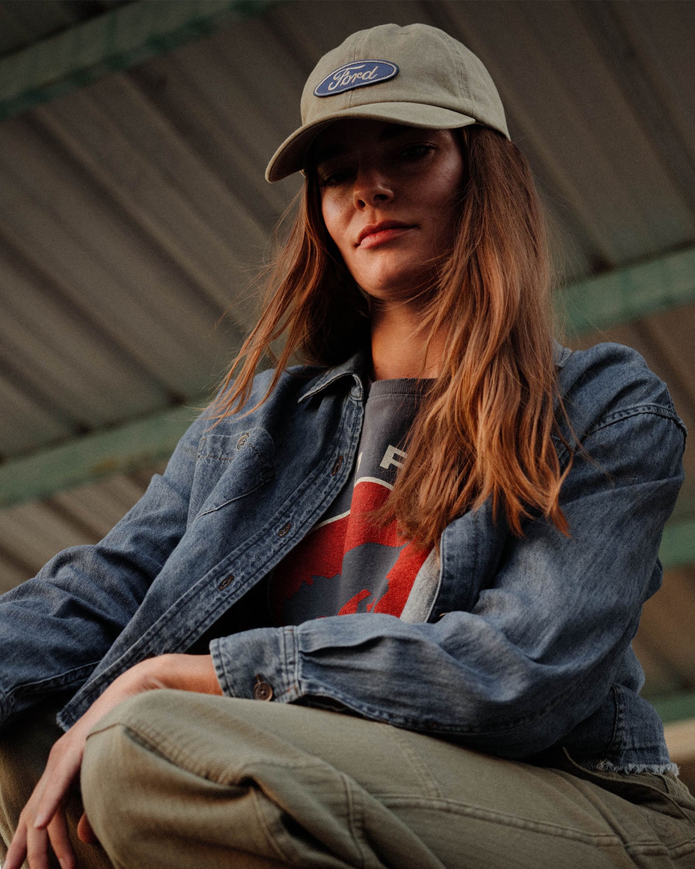 OLD Ford フォード キャップ 90s 00s y2k cap レトロ afb61b06358d34982675ffea87d333