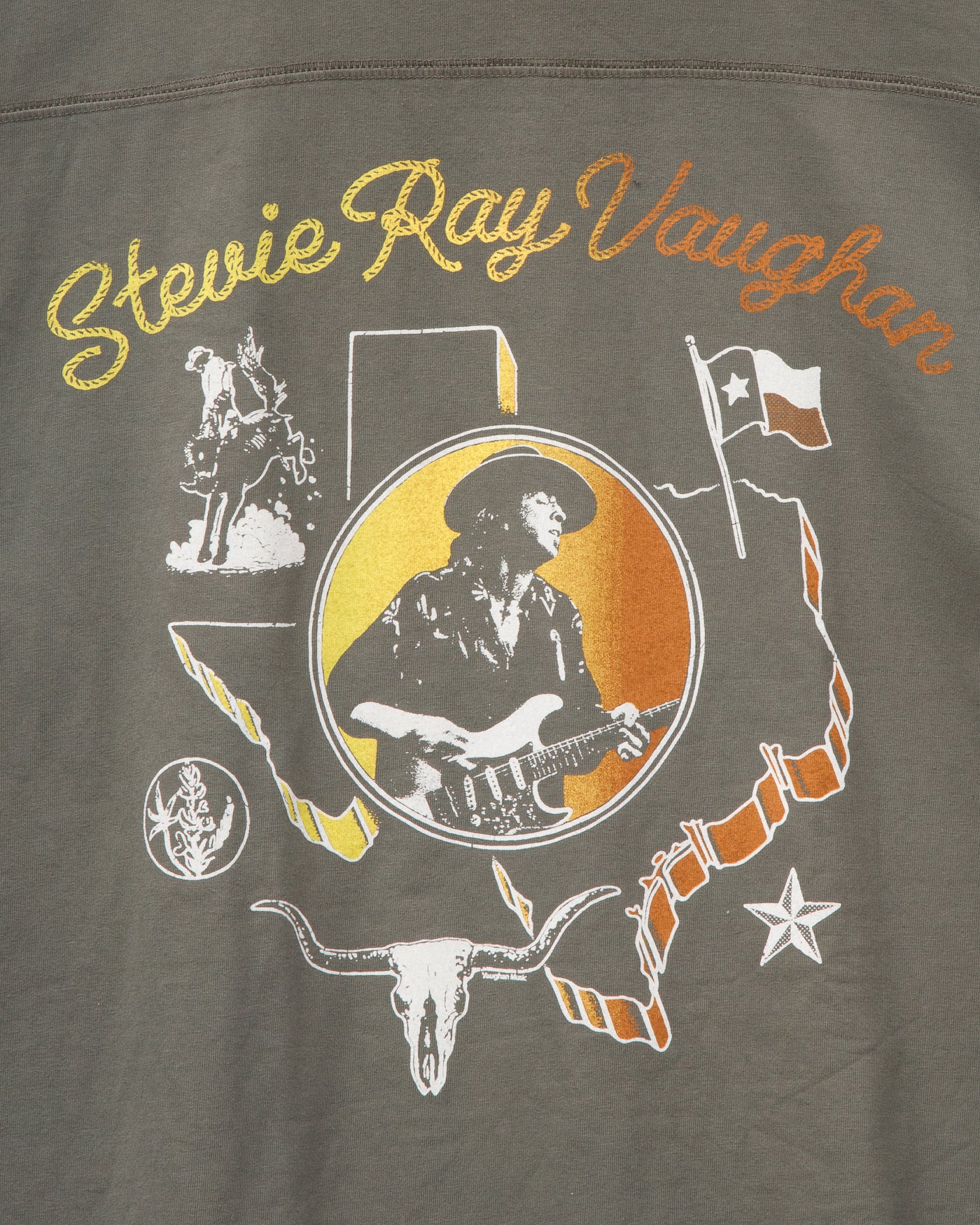 Stevie Ray Vaughan Texas Jersey Tee – Junk Food Clothing