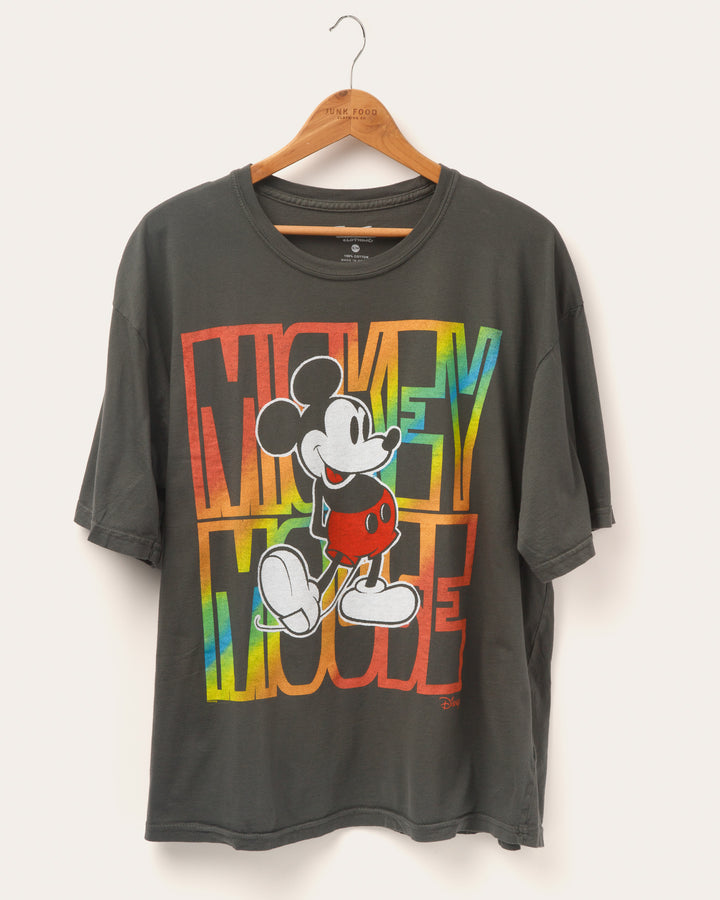 Mickey Mouse Gradient Oversized Tee