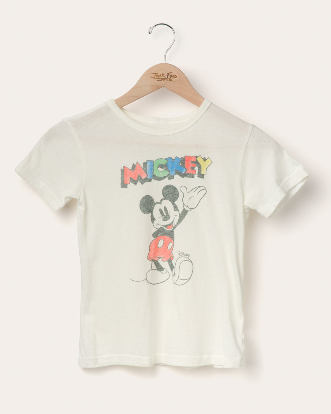 Kids Waving Mickey Tee