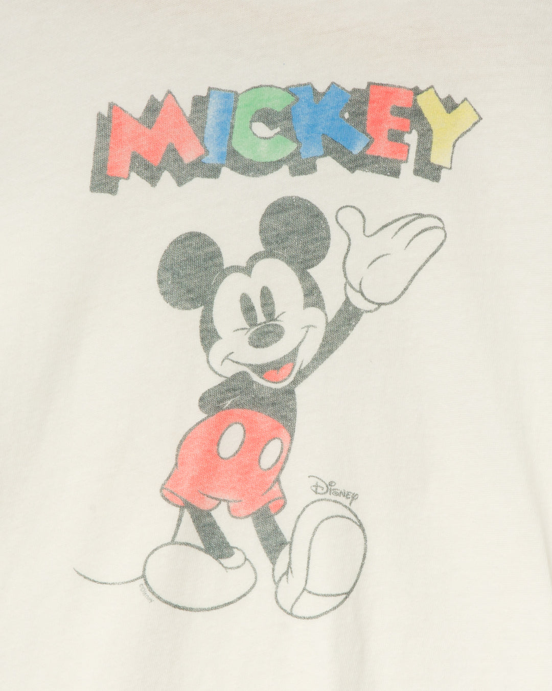 Kids Waving Mickey Tee