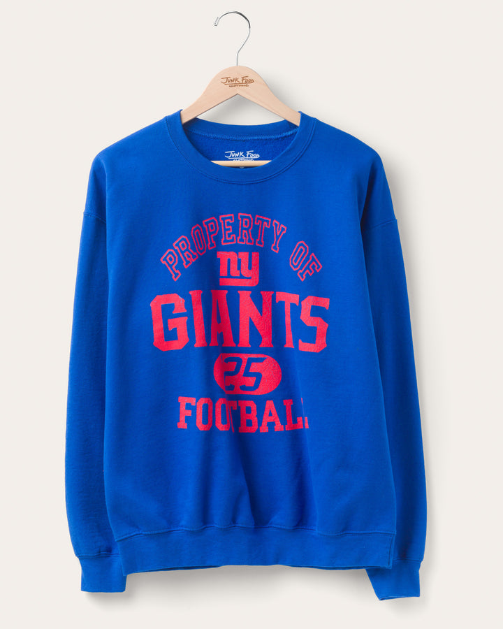 New York Giants Property Flea Market Crew Fleece