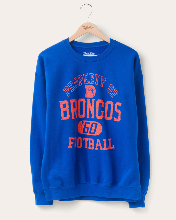 Denver Broncos Property Flea Market Crew Fleece