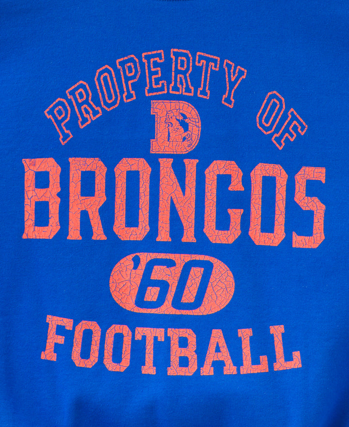 Denver Broncos Property Flea Market Crew Fleece