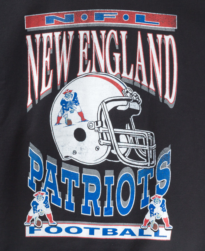 New England Patriots Helmet Flea Market Crew Fleece