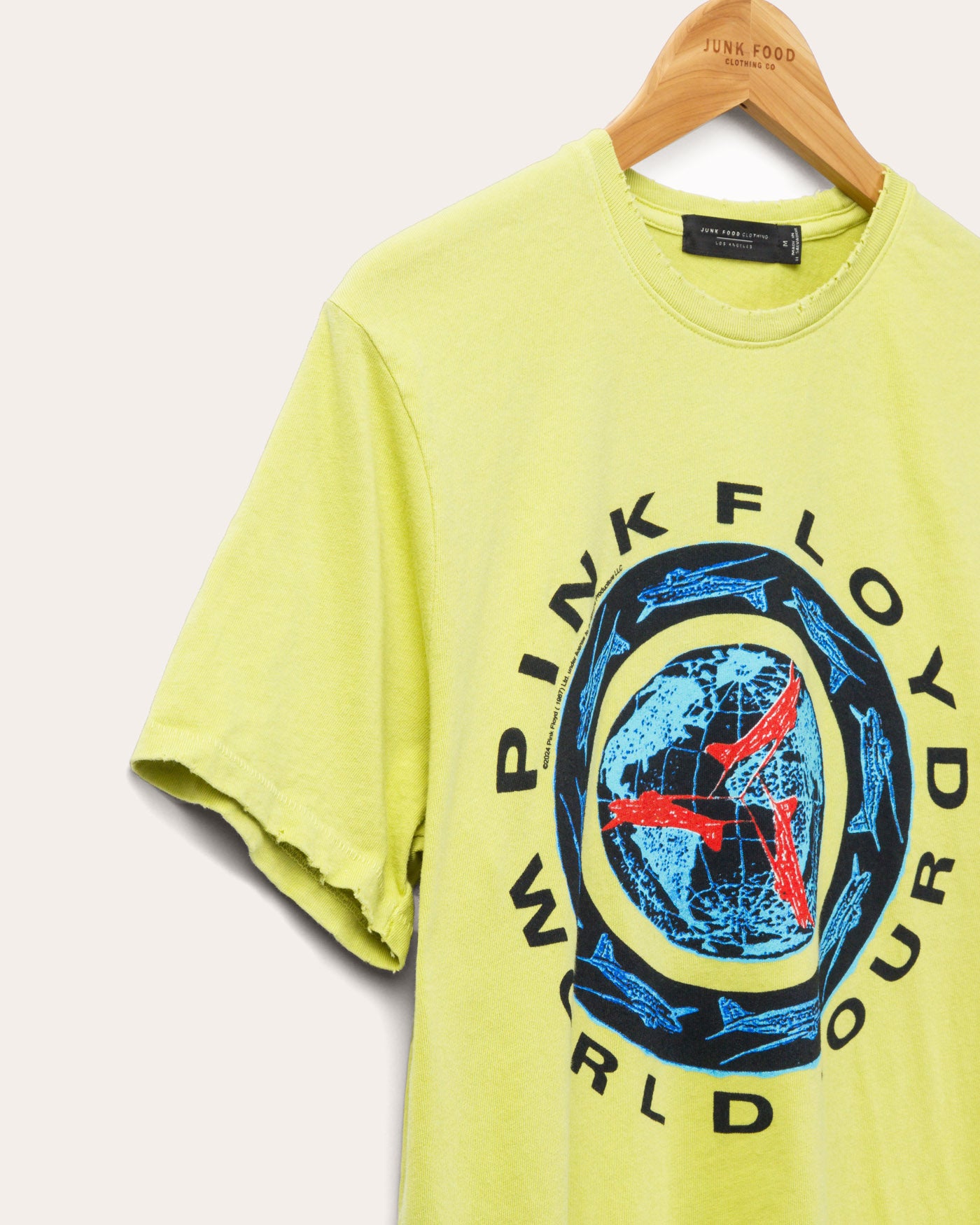 Pink Floyd Circle Vintage Tee – Junk Food Clothing