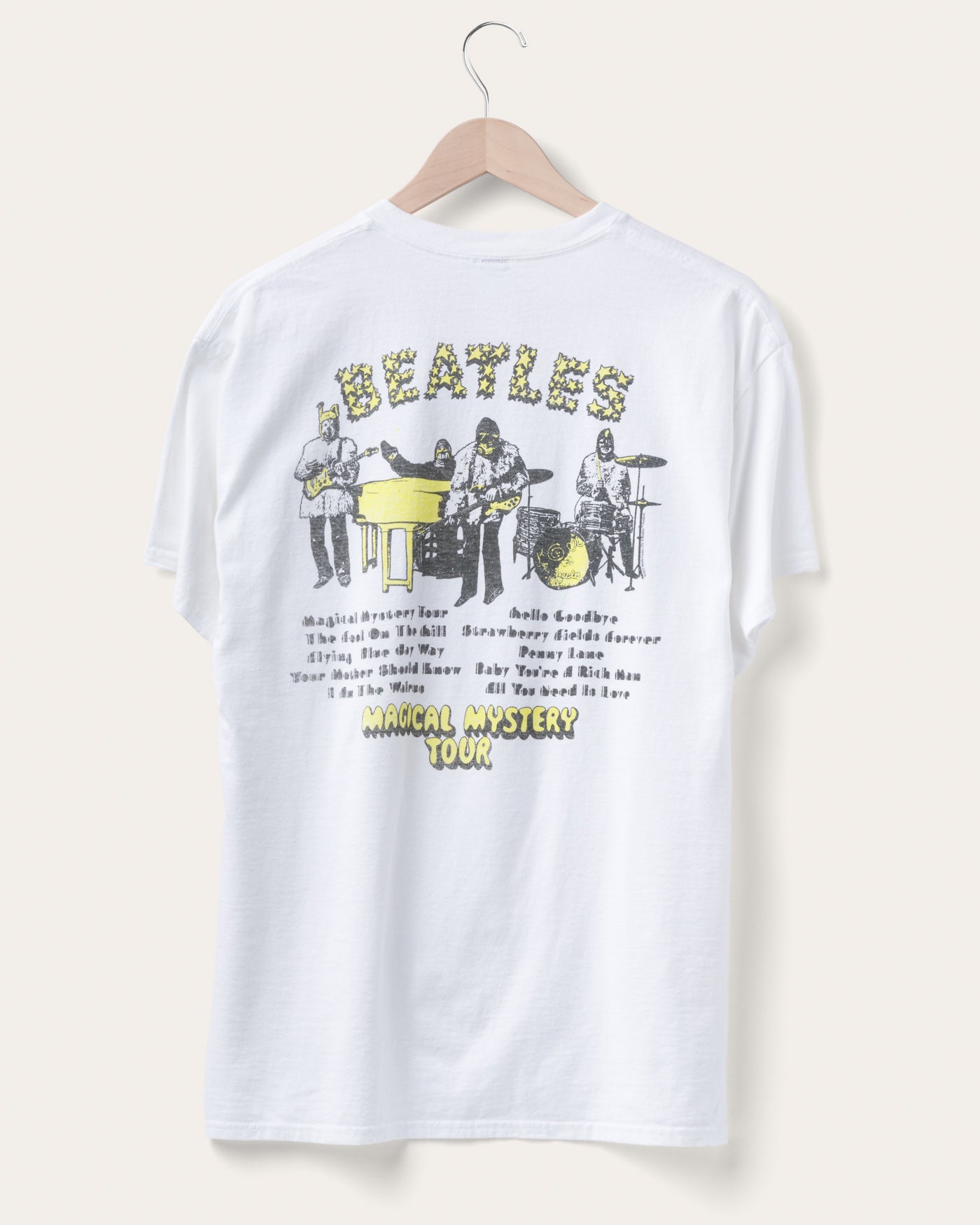 The Beatles Magical Mystery Tour Flea Market Tee – Junk Food Clothing