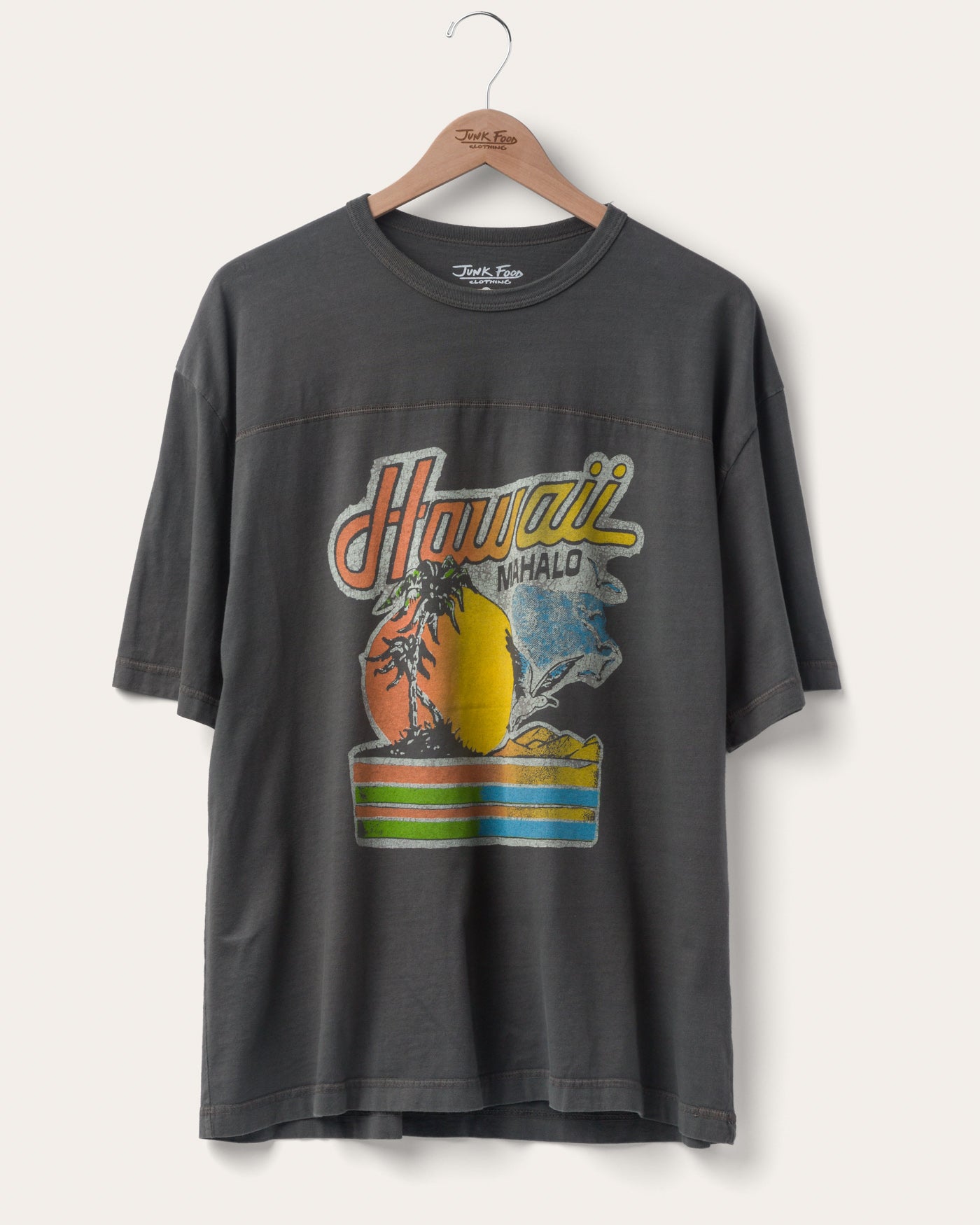 Hawaii Mahalo Jersey Tee – Junk Food Clothing
