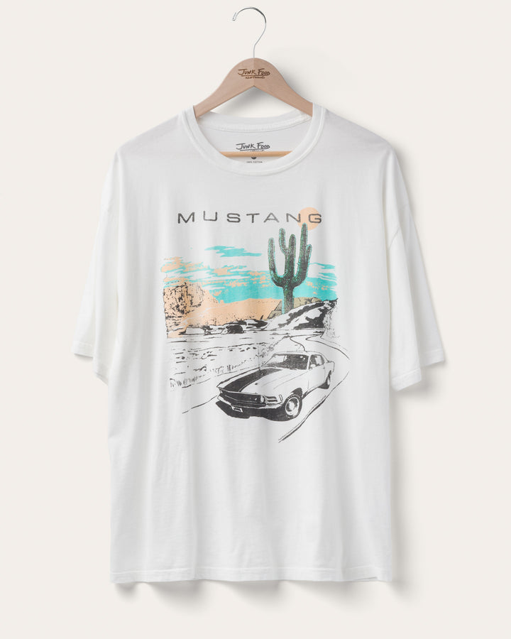 Ford Mustang Road Trip Oversized Tee