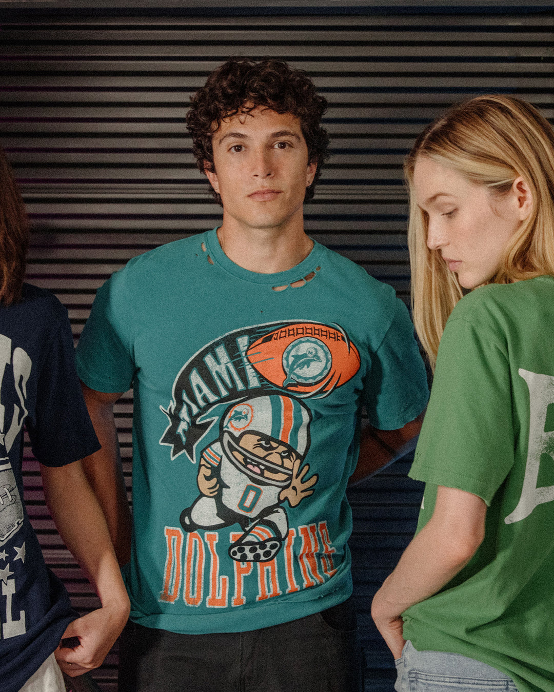 Miami Dolphins City Series Vintage Destroy Tee