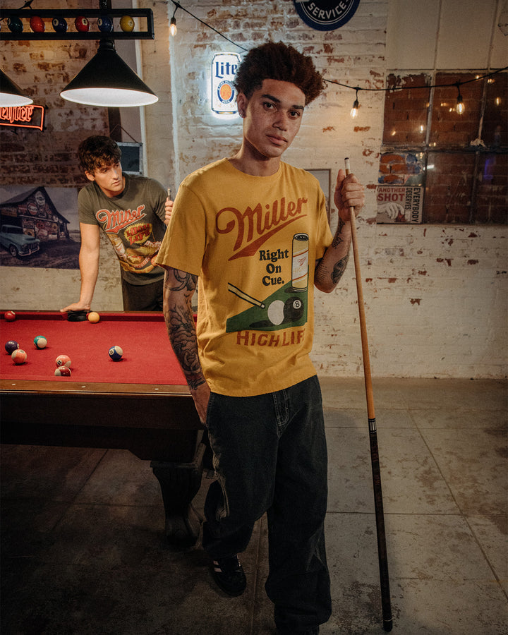 Miller High Life Right on Cue Vintage Tee