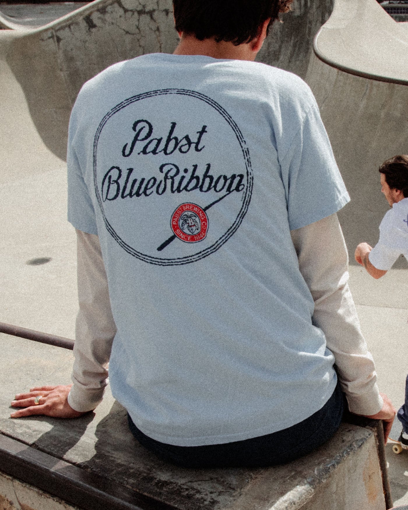 Pabst Blue Ribbon Ring Flea Market Tee – Junk Food Clothing