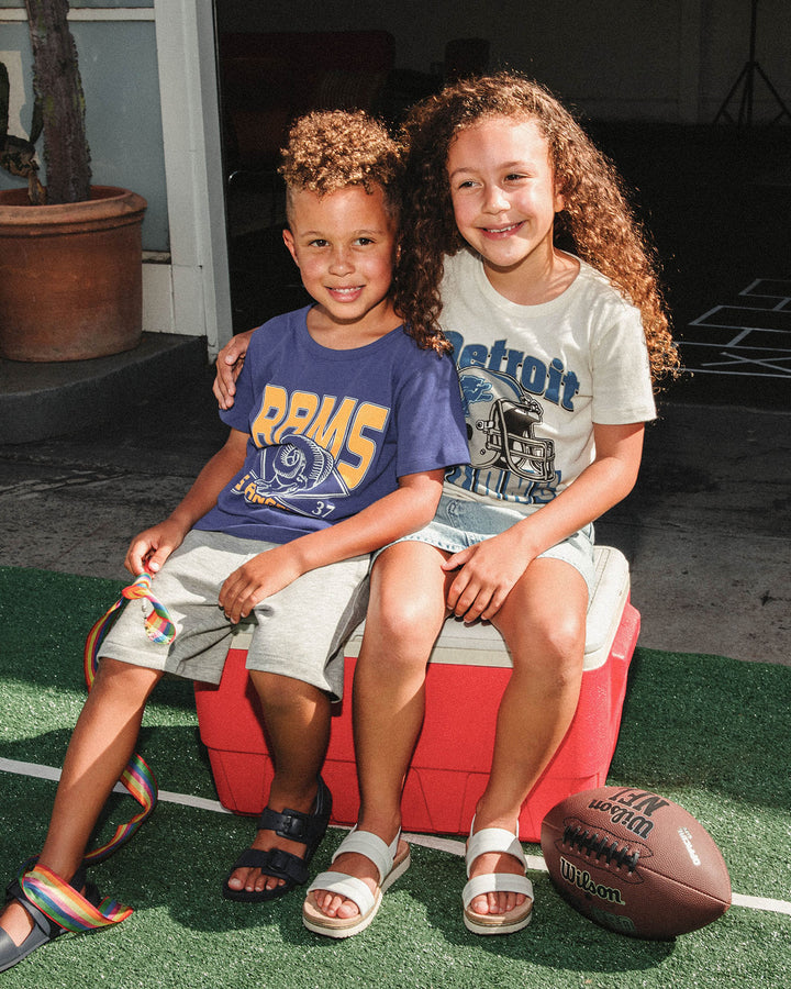 Kids Detroit Lions Helmet Tee