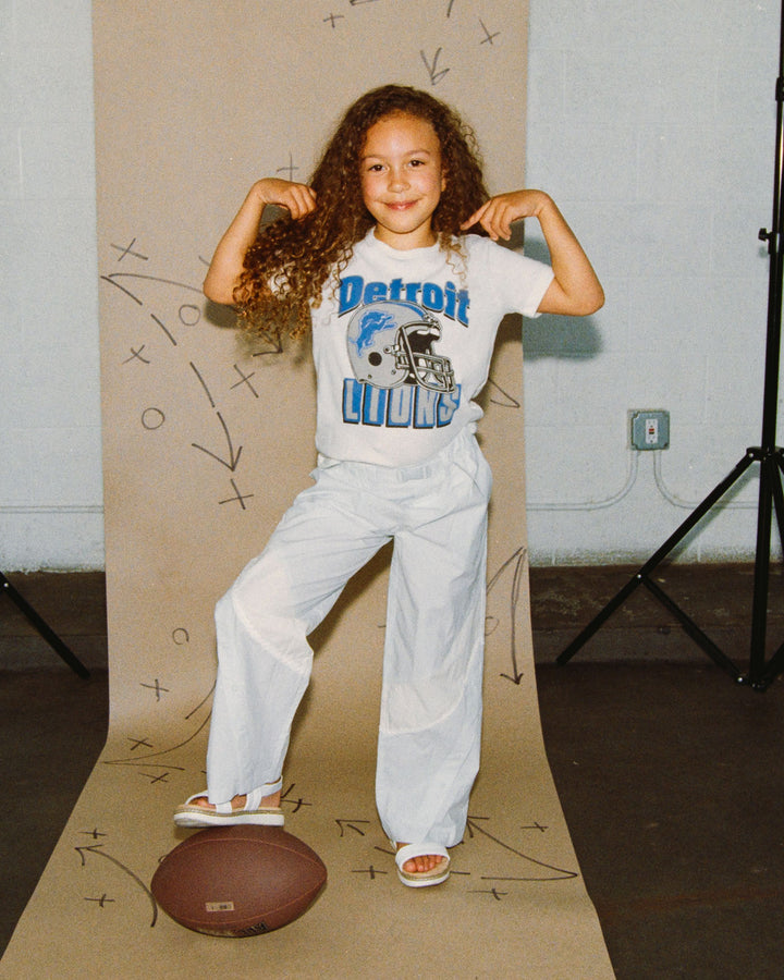 Kids Detroit Lions Helmet Tee