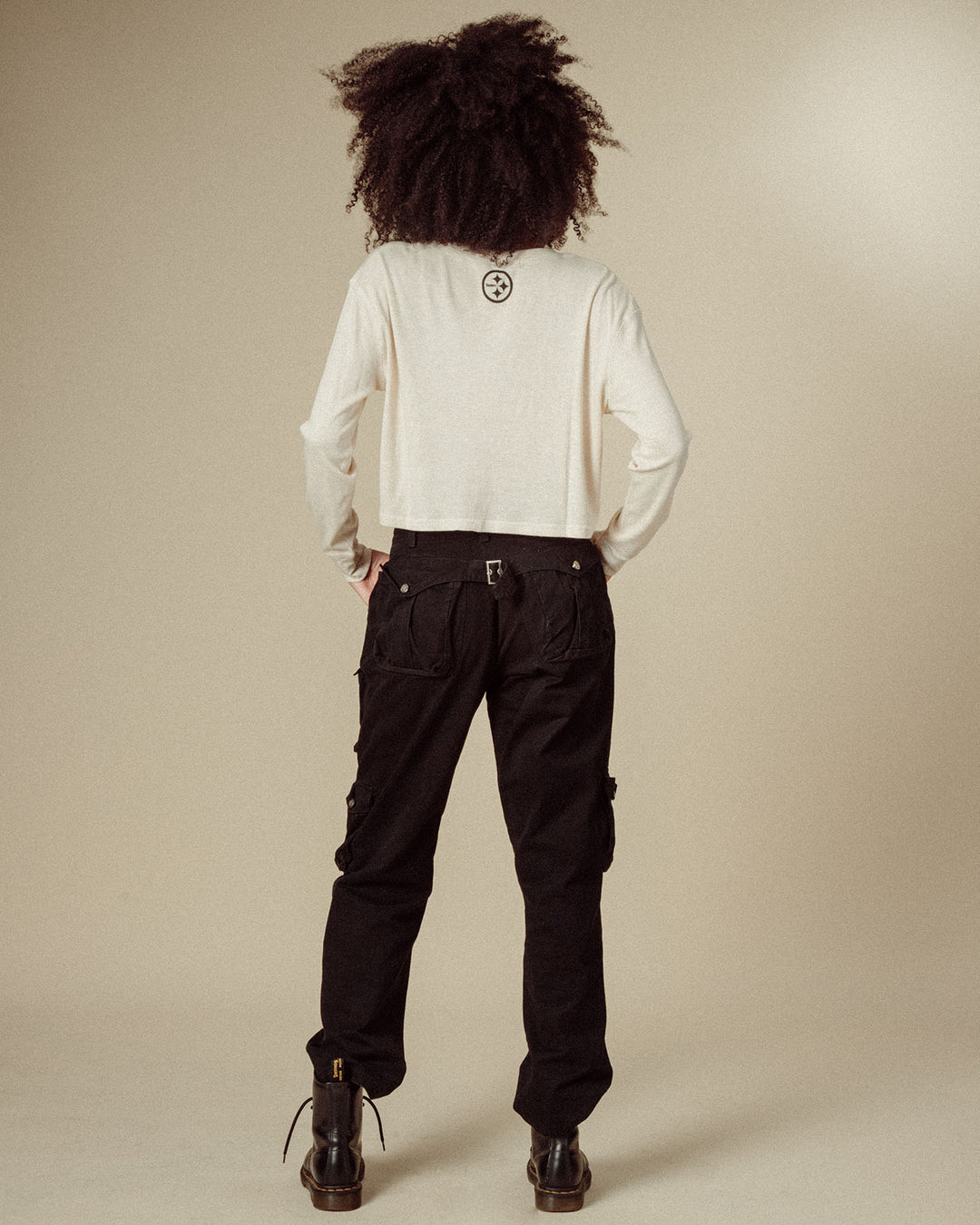 Women's Pittsburgh Steelers Sunday Crop Thermal