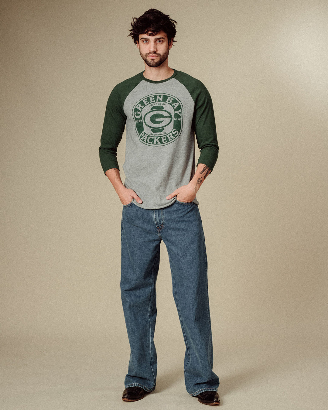 Green Bay Packers Elite Raglan