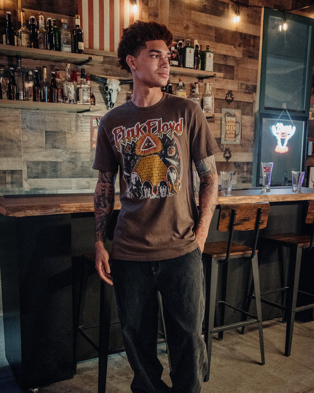 Pink Floyd Pyramid Eye Vintage Tee