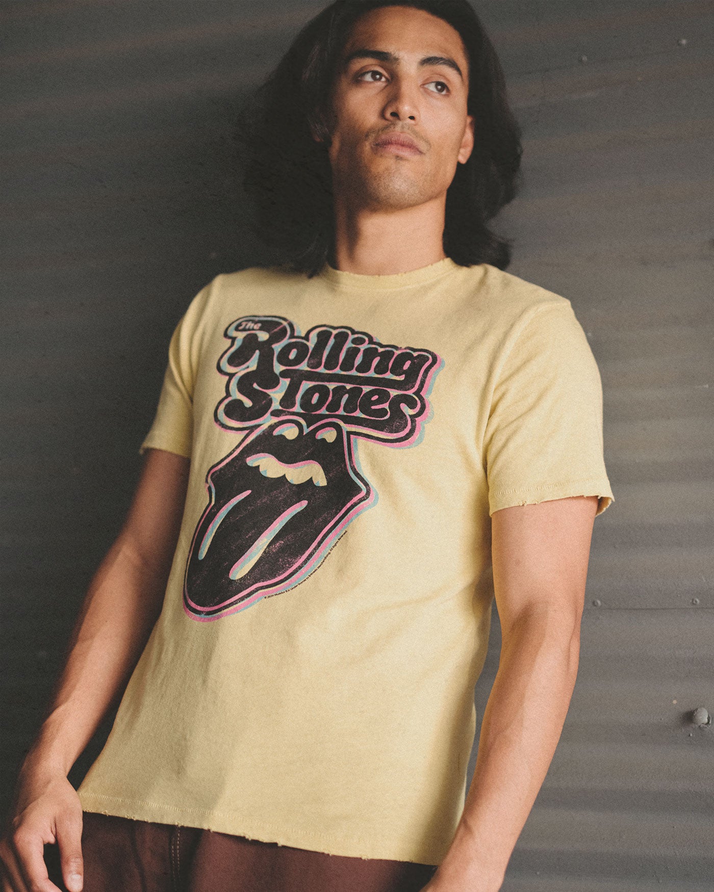 The Rolling Stones Logo Vintage Tee – Junk Food Clothing