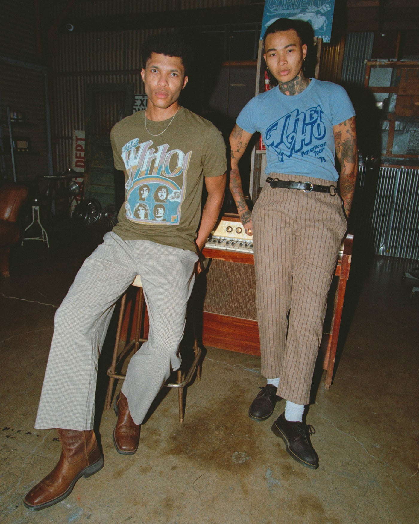 The Who US Tour '76 Vintage Tee – Junk Food Clothing