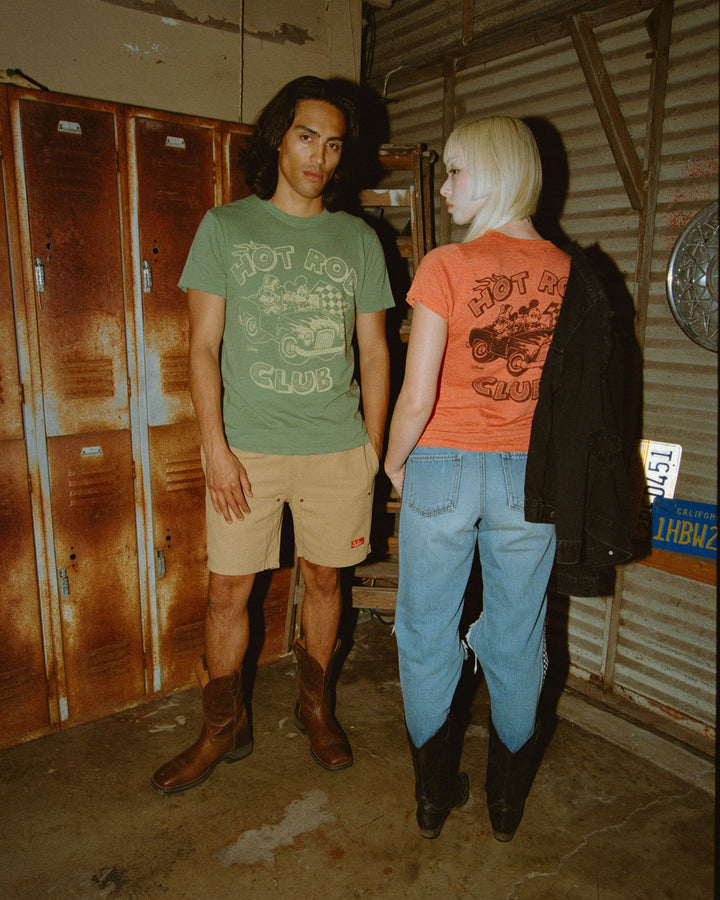 Women's Mickey and Minnie Hot Rod Original Tee