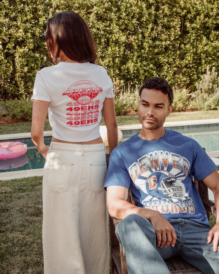Women's San Francisco 49ers Repeat Baby Tee